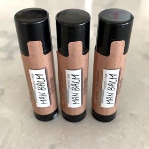 Man Balm Lip Therapy - Set of 3!!